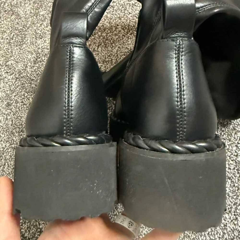 Vince Camuto Melleya Faux Leather Over the Knee Boot size 6.5